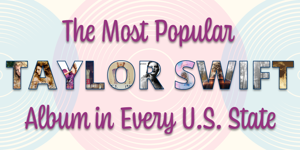 featured image for the most popular Taylor Swift albums in the U.S.